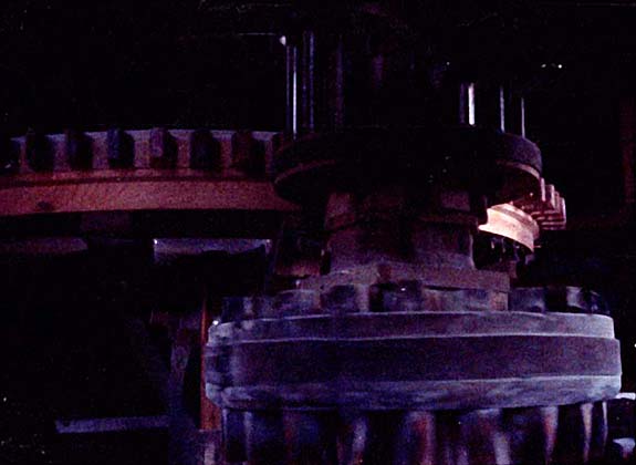 TURNING WINDMILL GEARS